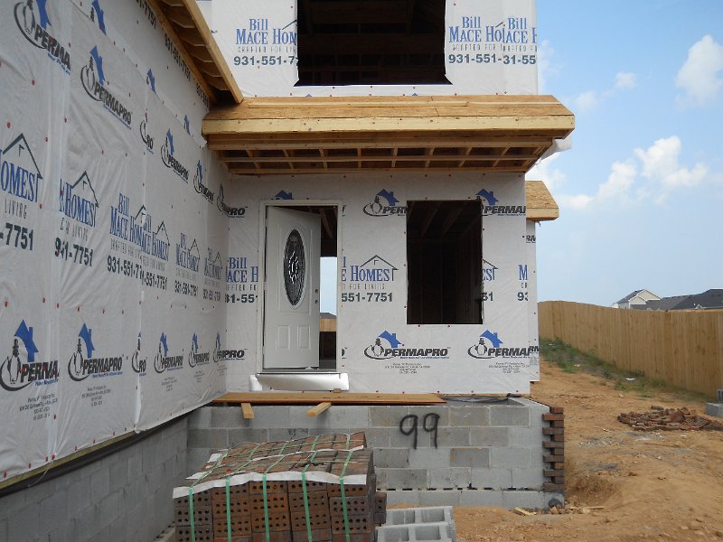 Framed Front door
